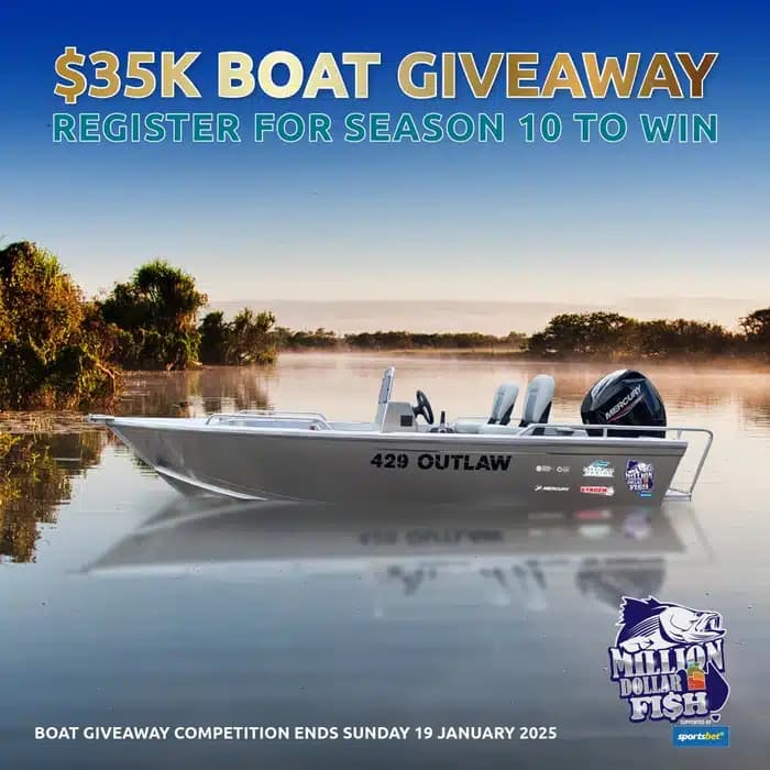 Simply register for Season 10 of Million Dollar Fish an..